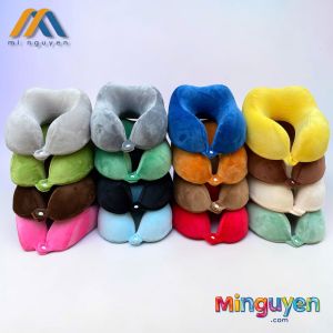 GỐI KÊ CỔ DU LỊCH CAO SU NON CÔNG THÁI HỌC