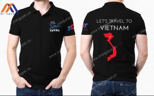 Đồng Phục Áo Thun Quảng Cáo Cổ Trụ